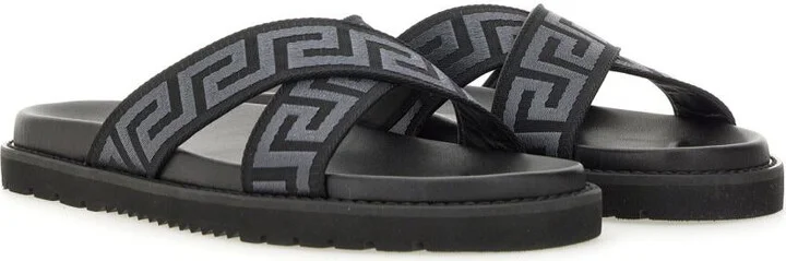 Versace Sandal With Logo - Image 2