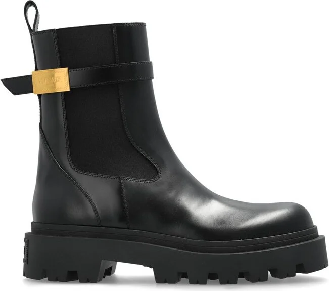 Versace Slip-On Ankle Boots