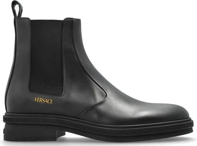 Versace Slip-On Chelsea Boots