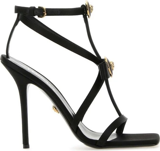 Versace Square-Toe Sandals