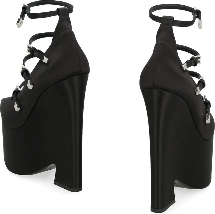 Versace Tempest Platform Pump - Image 4