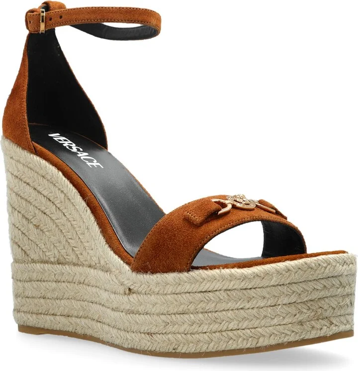 Versace Wedge Sandals - Image 4