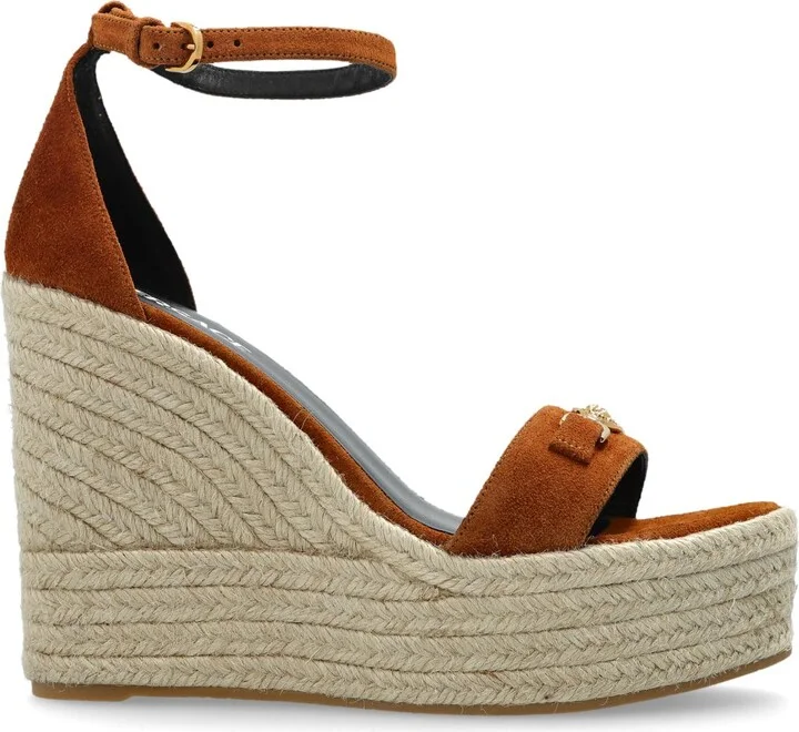 Versace Wedge Sandals