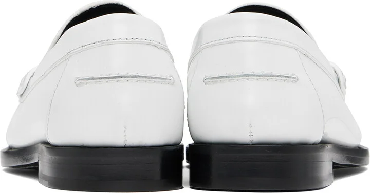 Versace White Medusa '95 Loafers - Image 2