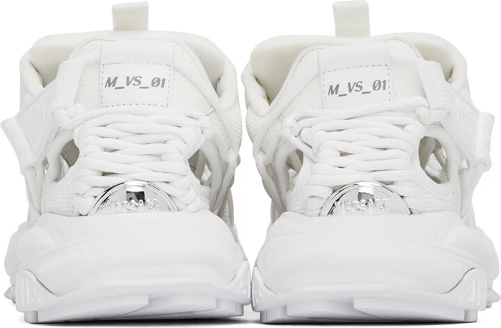 Versace White Mercury M_VS_01 Sneakers - Image 2