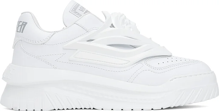 Versace White Odissea Sneakers