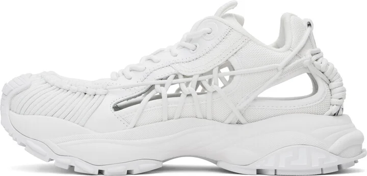 Versace White 'Versace' Mercury M_VS_01 Sneakers - Image 3