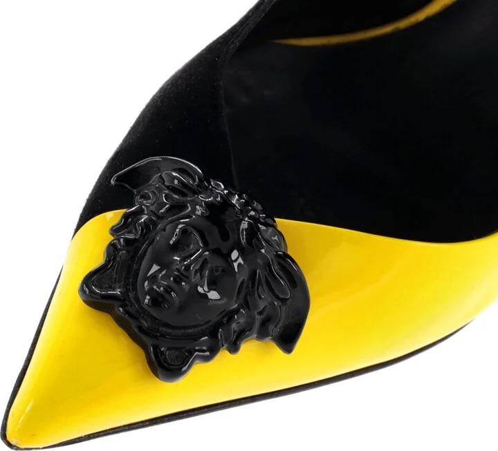 VERSACE Women's La Medusa Pumps Patent - Image 5