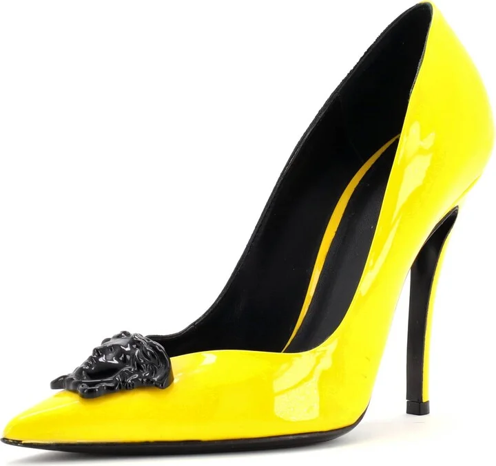 VERSACE Women's La Medusa Pumps Patent