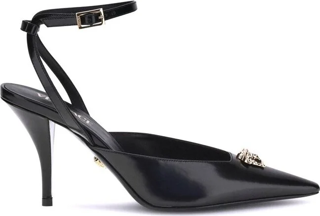 Versace's Medusa Décolleté Slingback Pumps