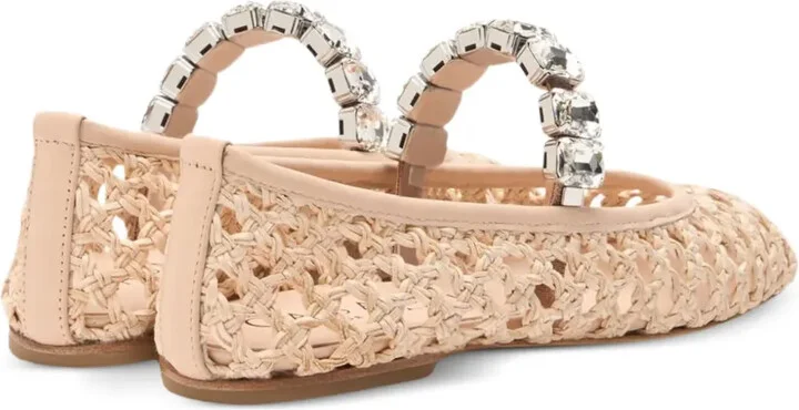 Versilia crystal-embellished ballet flats - Image 3