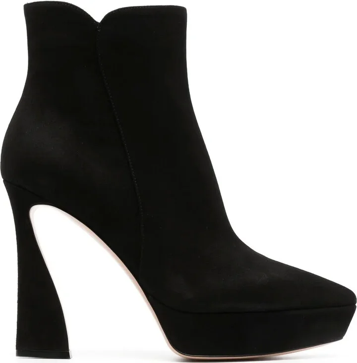 Vertigo 85mm suede ankle boots