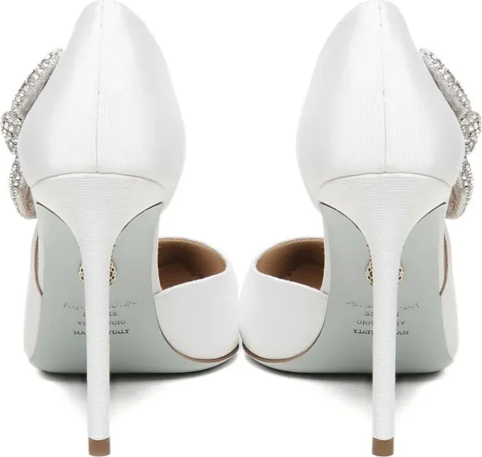 Very Bow crystal-embellished pointed-toe pumps - Image 3