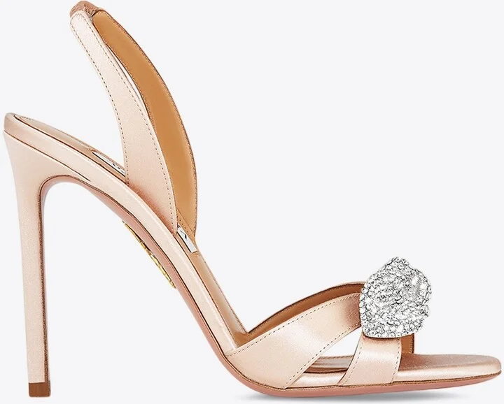 Very Bow Tie 105 Crystal Sandals