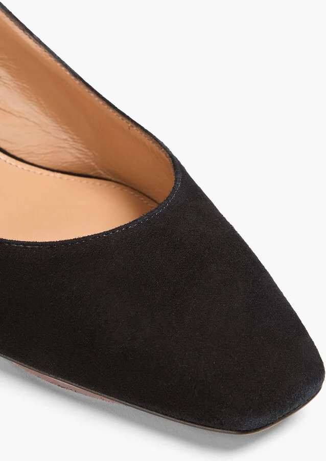 Very Bow Tie 35 suede slingback pumps - Image 4