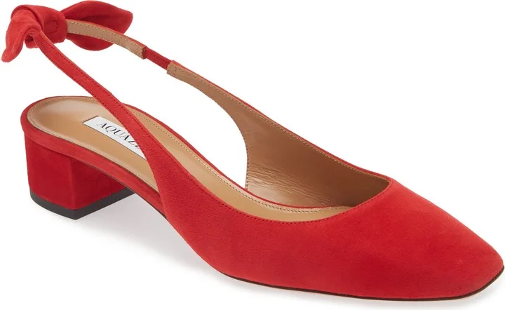 Very Bow Tie Slingback Pump