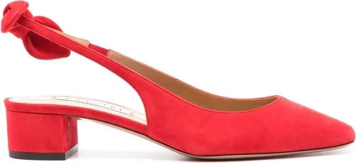 Very Bow Tie Slingback Pumps