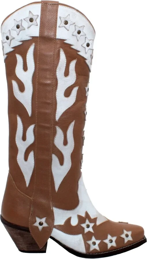 Tan/White