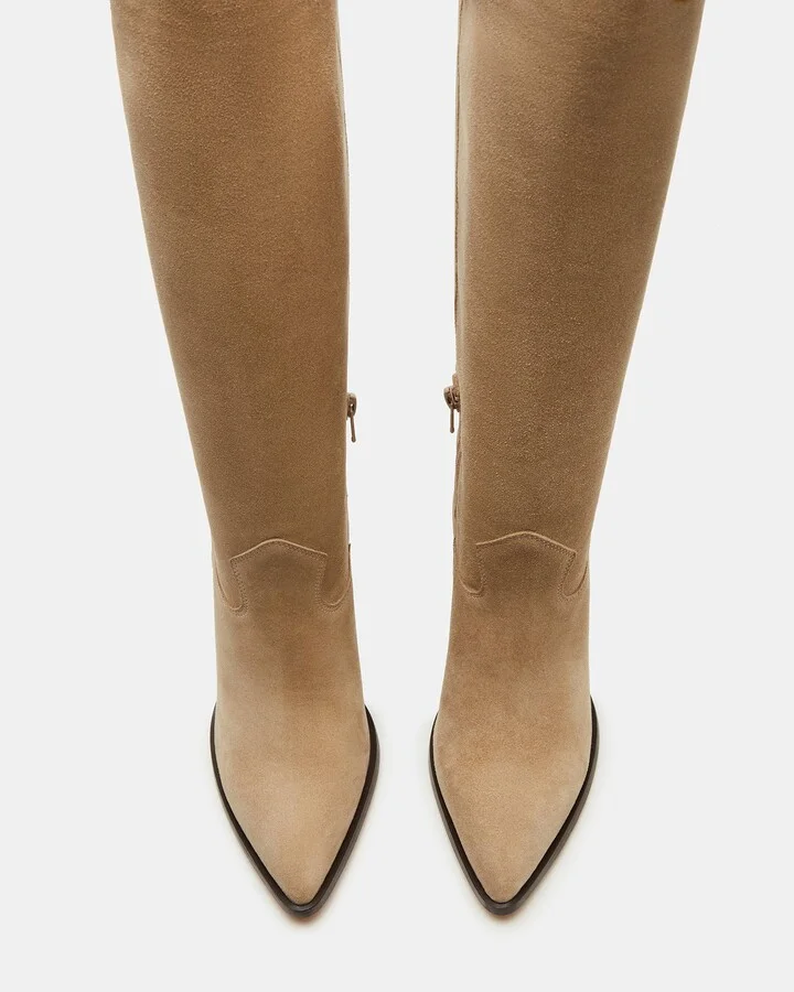 Vesey Taupe Suede - Image 4