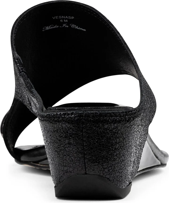 Vesna Toe Loop Wedge Sandal - Image 6