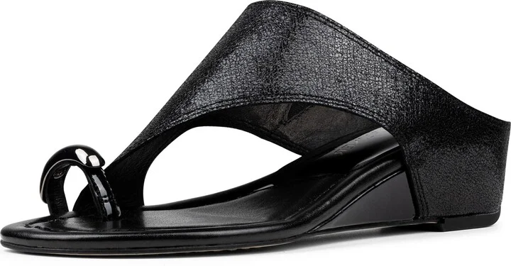 Vesna Toe Loop Wedge Sandal - Image 8
