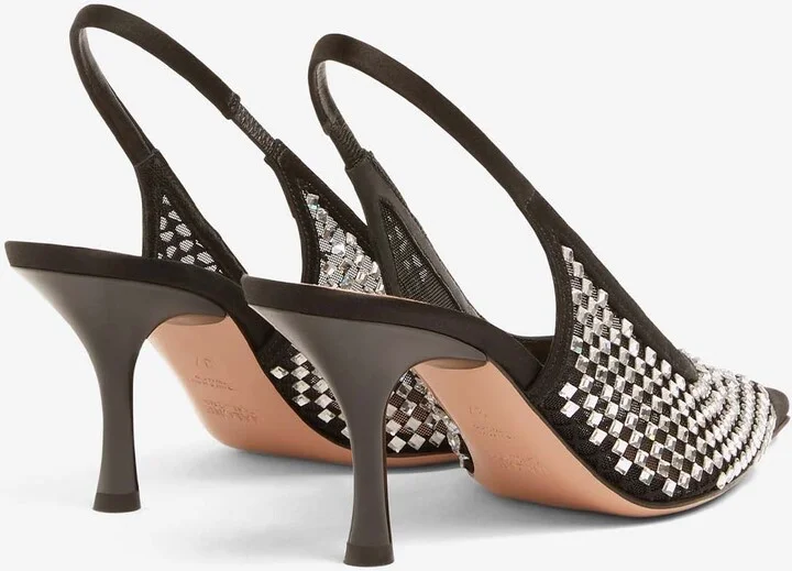 Vesper 70 Crystal-Embellished Pumps - Image 2