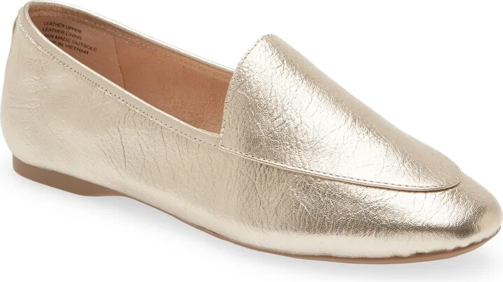 Vesper Leather Flat