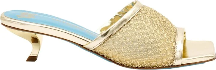 Vesta Low Heel Mesh Slide - Image 2