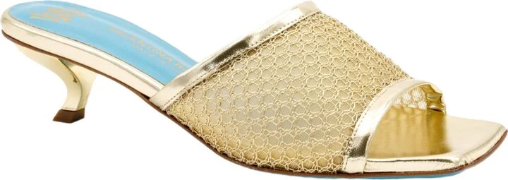 Vesta Low Heel Mesh Slide