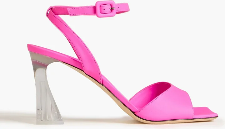 Vestaa neon leather sandals
