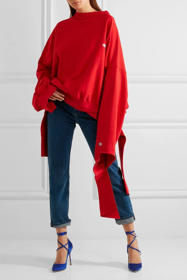 VETEMENTS - + Manolo Blahnik Satin Pumps - Blue - Image 4