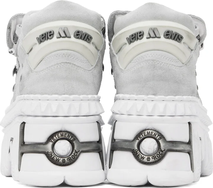 VETEMENTS Off-White New Rock Edition Platform Sneakers - Image 2