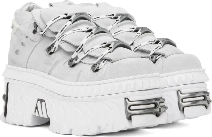 VETEMENTS Off-White New Rock Edition Platform Sneakers - Image 4