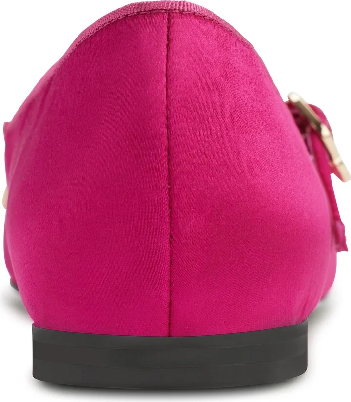 Veyda Pointed Toe Mary Jane Flat - Image 2