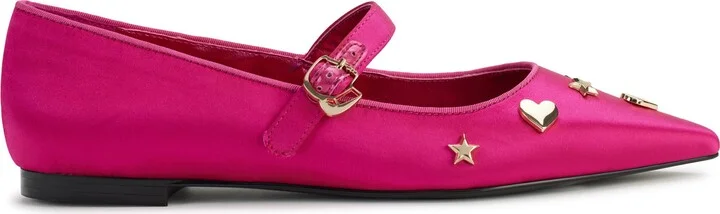 Veyda Pointed Toe Mary Jane Flat - Image 3
