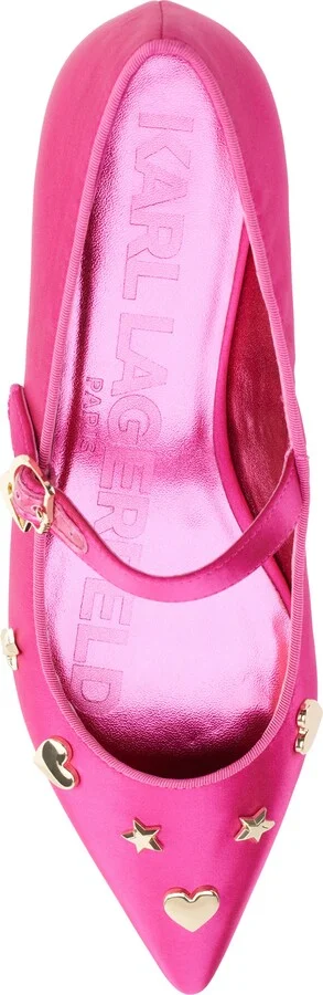 Veyda Pointed Toe Mary Jane Flat - Image 4