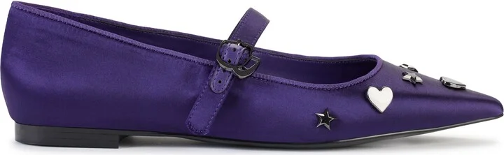 Veyda Pointed Toe Mary Jane Flat - Image 8