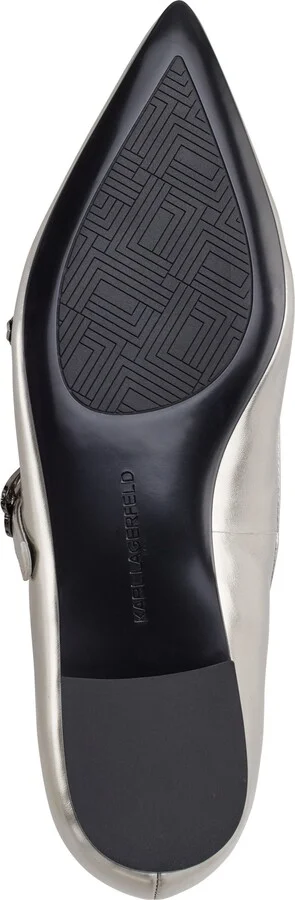 Veyda Pointed Toe Mary Jane Flat - Image 4