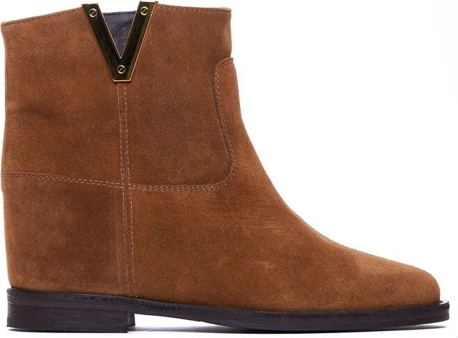Via Roma 15 Ankle Boots Brown