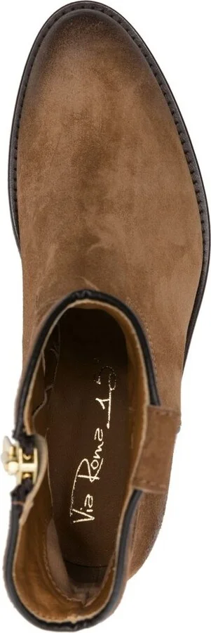 Via Roma 15 Suede Ankle Boot - Image 2