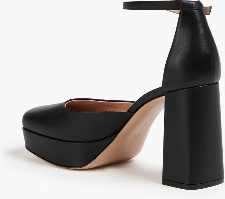 Vian leather platform pumps - Image 3