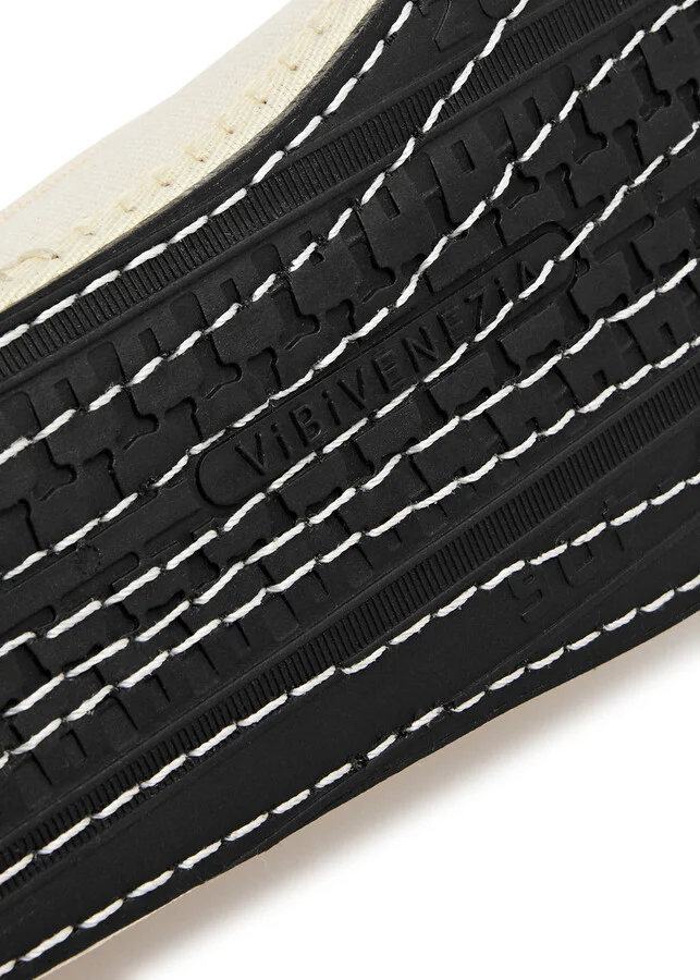Vibi Venezia Canvas Mary Jane Flats - Image 4