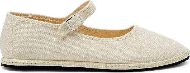 Vibi Venezia Canvas Mary Jane Flats