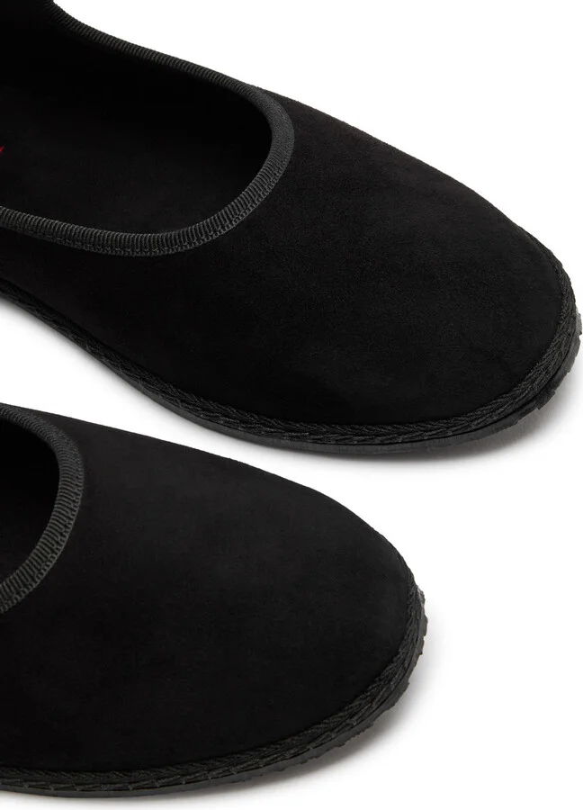 Vibi Venezia Suede Mary Jane Flats - Image 3