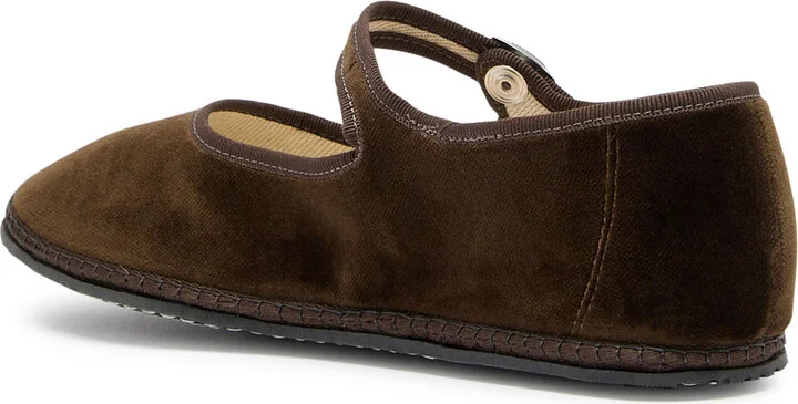 Vibi Venezia Velvet Mary Jane Flats - Image 2