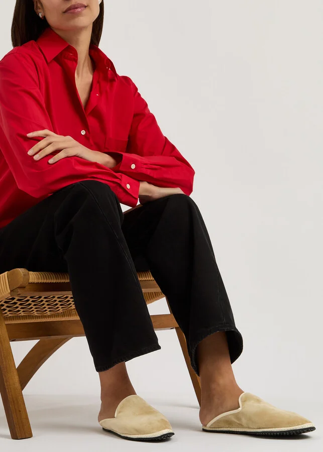 Vibi Venezia Velvet Sliders - Image 5