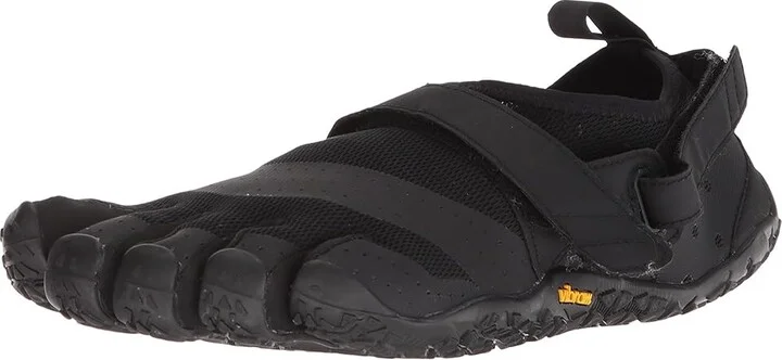 Vibram FiveFingers V-Aqua Men's Shoes Black : EU 39 (US Men's 7.5-8) D - Medium, Textile/Synthetic - Image 2