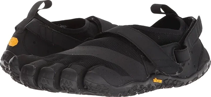 Vibram FiveFingers V-Aqua Men's Shoes Black : EU 39 (US Men's 7.5-8) D - Medium, Textile/Synthetic