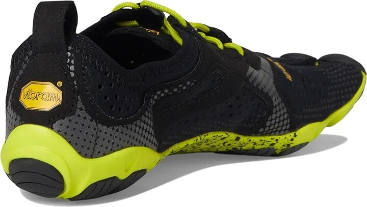 Vibram FiveFingers V-Run Men's Shoes Black/Yellow : EU 40 (US Men's 8-8.5) D - Medium, Synthetic/Textile - Image 5