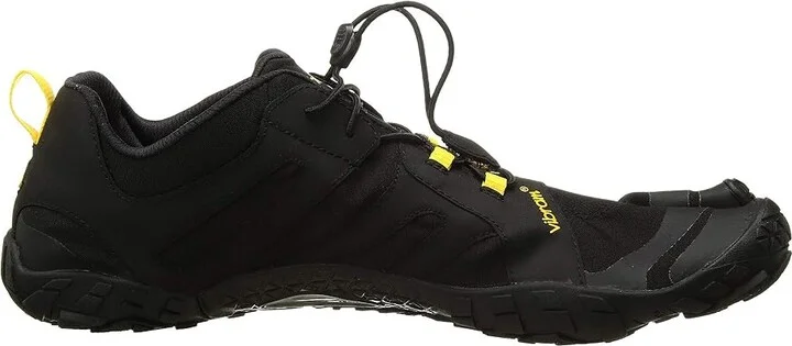 Vibram FiveFingers V-Trail 2.0 Men's Shoes Black/Yellow : EU 38 (US Men's 6.5-7) D - Medium, Textile - Image 8